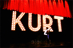 heliocattus: kurt + being the real hero of glee 