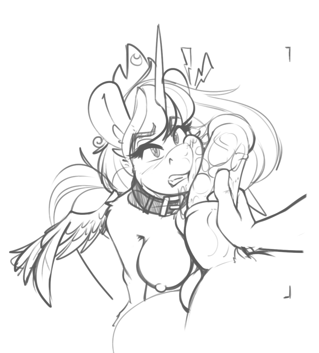 sugarlesspaints: sketch   ● PATREON ● DeviantART ● Tumblr ● Inkbunny ●
