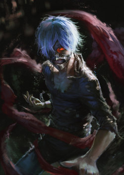 xombiedirge:  Tokyo Ghoul by Xiao Botong / Website