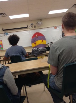 Fr0Styfingers:fr0Styfingers:my Business Teacher Is Dressed Like A Giant Egg For Easter