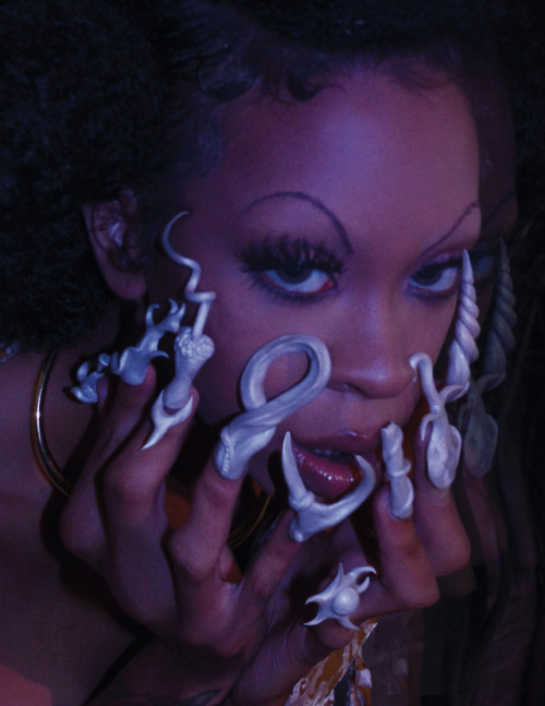 RICO NASTY FOR NOTION PHOTOGRAPHY & NAILS : @NAILSBYJUAN.NYCHAIR: @africancreature OF @hairbysus