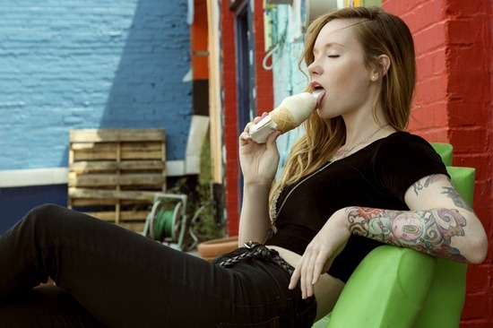 Women with tatoos