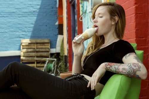 Women with tatoos