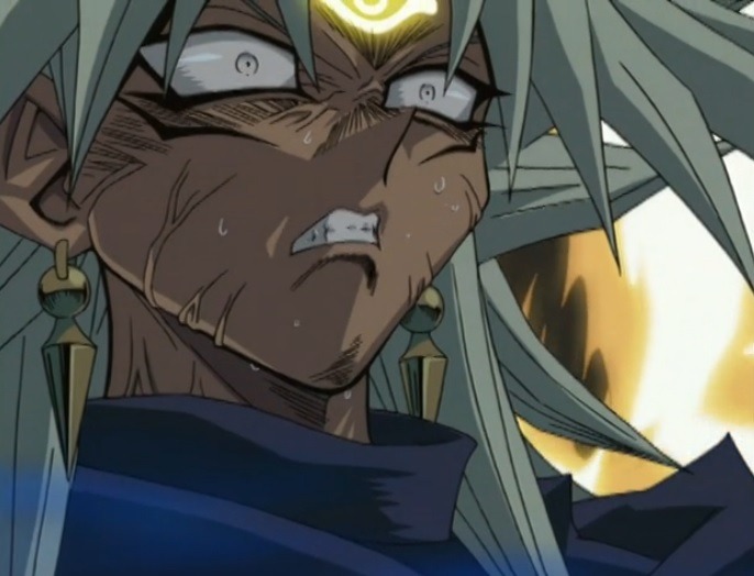 darnellbebop:Just of few of the lovely faces Marik made in The Darkness Returns part