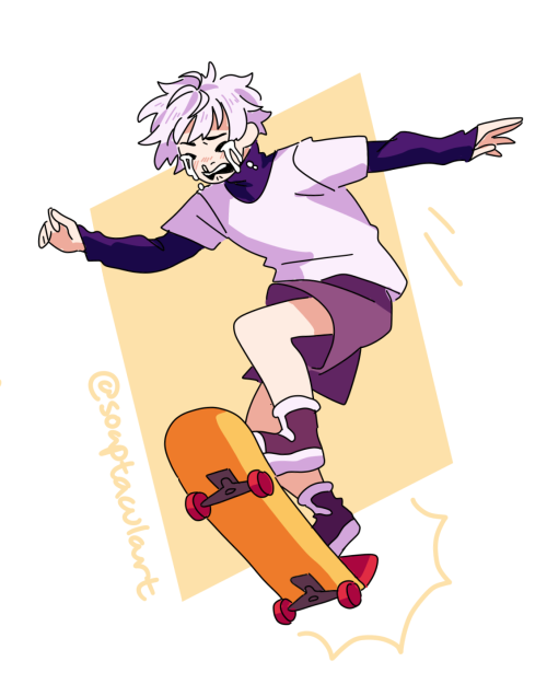 soaptaculart: Some kid just skateboarded down my street crying