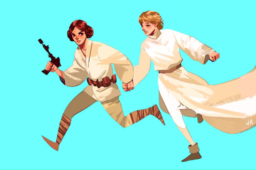 lazy-afternooner: I’m Leia Skywalker. I’m here to rescue you!twit doodles