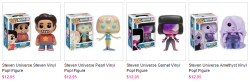 The Funko figures just popped up on the Cartoon