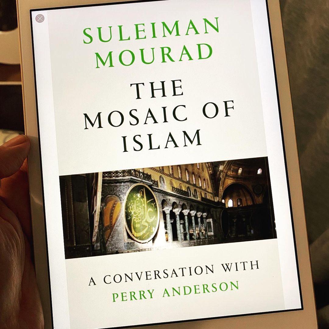 Started #reading The Mosaic of Islam by Suleiman Mourad in conversation with Perry Anderson
https://www.instagram.com/p/CqbNPpHsSqs/?igshid=NGJjMDIxMWI=