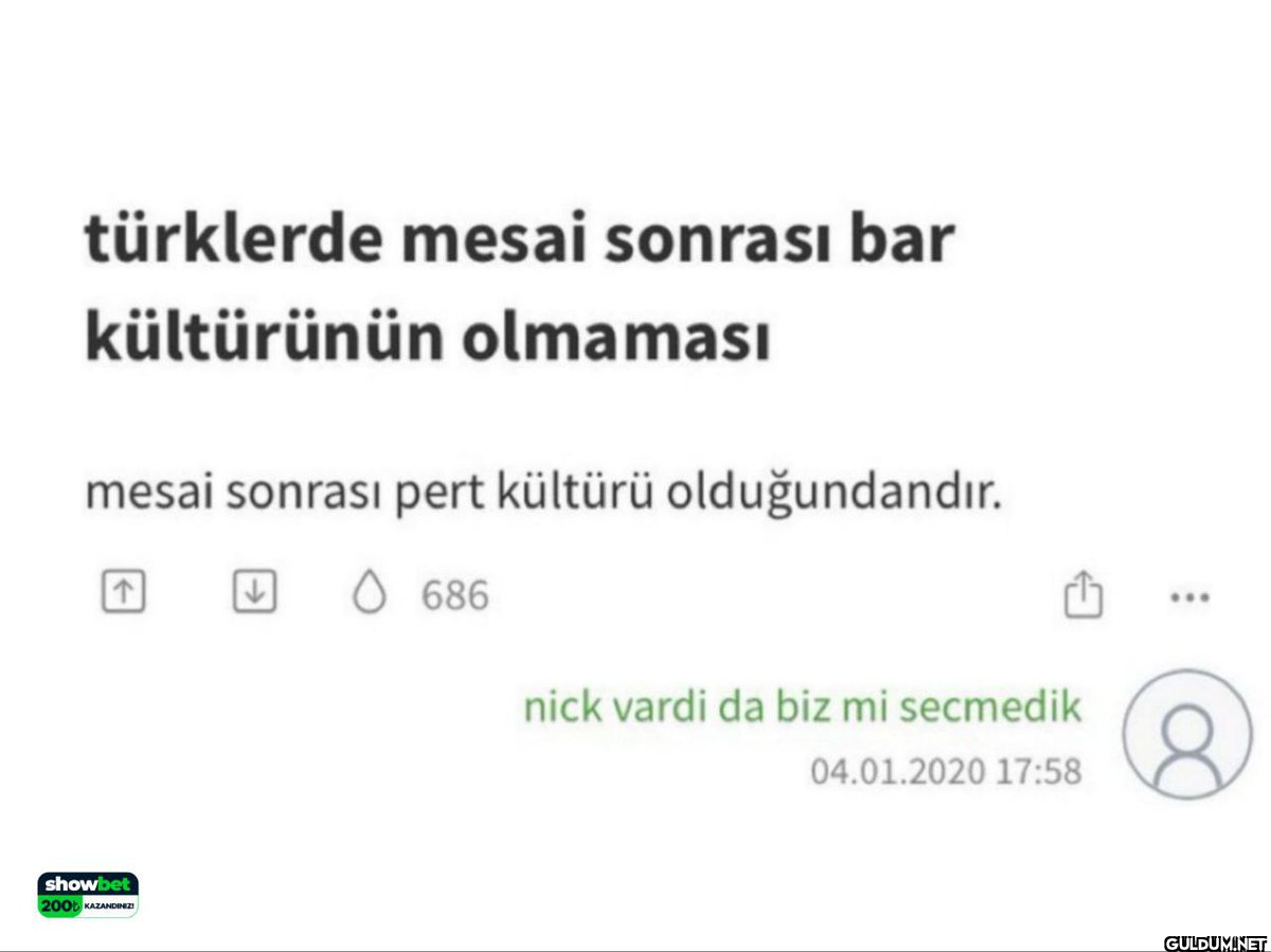 türklerde mesai sonrası...