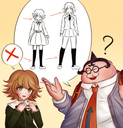 kurokku-tokei:  Hifumi helping Chihiro with