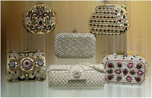 CLUTCH BAG PURSE | INDIAN HANDCRAFTED EMBROIDERED ETHNIC WOMEN'S HANDBAG | BRIDAL  Clutch | CASUAL bag | PARTY handbag | WEDDING purse | Maroon & Golden Clutch