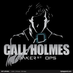 studown:  “Call Holmes” T-Shirt  on