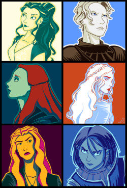 gameofthrones:  Ladies from Game of Thrones!!!