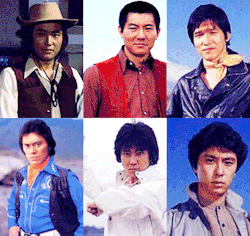ichiroogami:   Super Sentai Blue rangers 1975 - 2014 