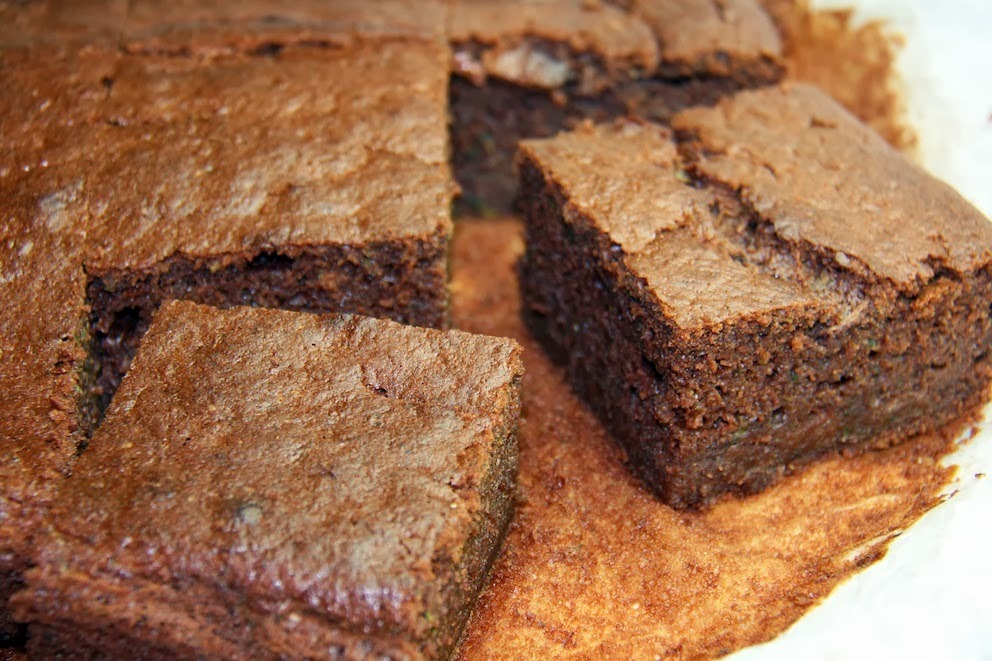 chocolate courgette cake a random recipe