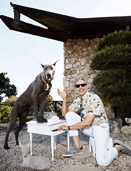 1-pm: Jeff Goldblum photographed by Doug Inglish for British GQ magazine