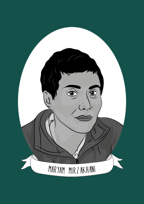 illustratedwomeninhistory: Maryam Mirzakhani was an Iranian mathematician and a professor of mathema