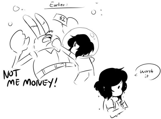 sketcheddy:  princessharumi:  one time i drew ed in the ocean punching mr krabs and stealing his first dollar  i remember it like it was yesterday punching mr krabs in the face i mean, not you drawing it, that felt like 8 years ago   see i told you guys