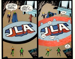 sempervirens:  JLA: Year One, Issue #3 (1998)