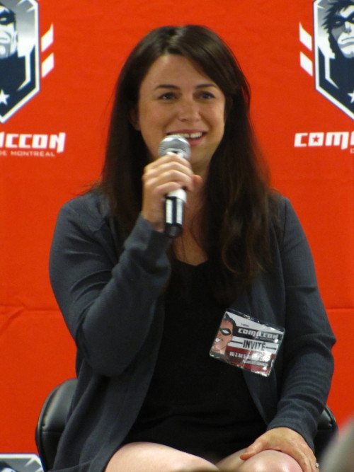 bjork6:Eve Myles, Montreal ComicCon 2015