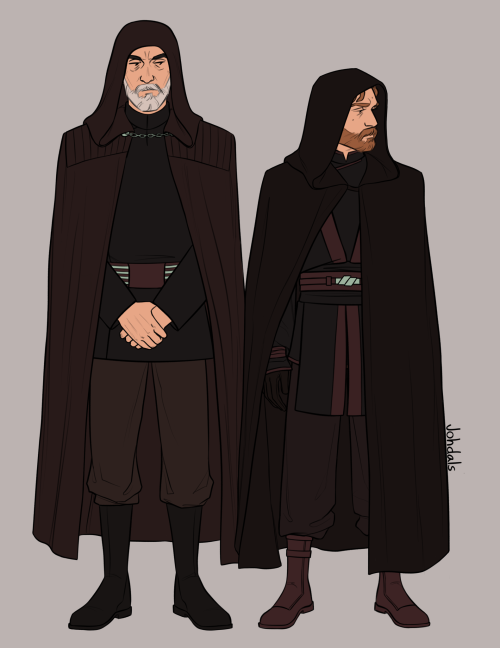 Sith!Obi-Wan Concept. Dooku Is There Too Because Why Not.