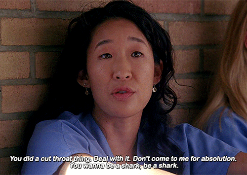 mijuoh:Sandra Oh as Cristina Yang in the first episode of Grey’s Anatomy