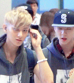 rosevic87:  Taohun left Incheon together, now they’ve returned together. still
