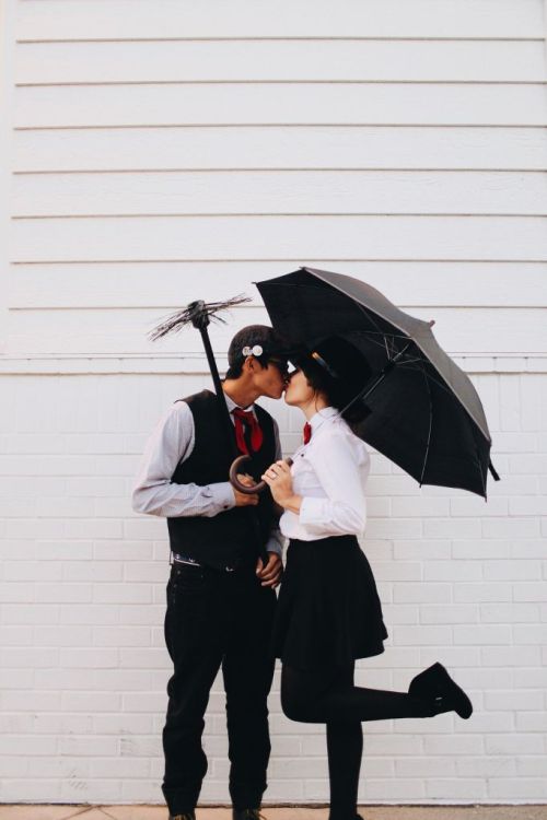 This Mary Poppins proposal and engagement shoot is practically perfect in every way!