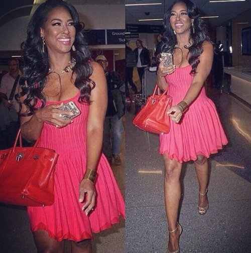 Pretty in Pink: Kenya Moore