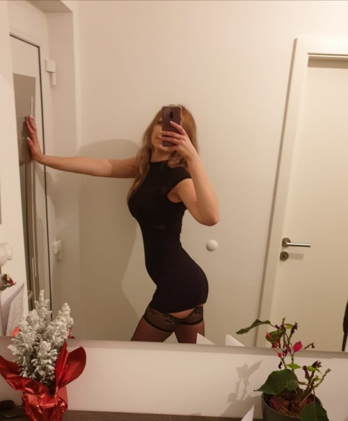 New dress with a bit of a tease. Like it?