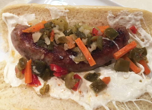 I love eating my way around Chicago and trying out all the different varieties of local giardiniera,