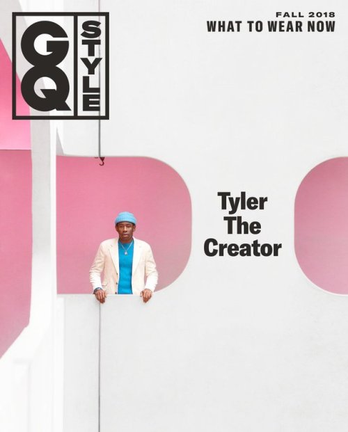 Tyler The Creator for GQ Style 2018. : Matthieu Venot  Editor: Mark Anthony Green Styling: Mobolaji 