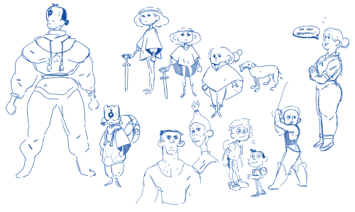 A handful more sketches from Twitter, and an assortment of other drawings from the past few months!