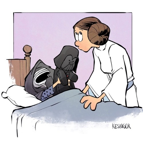 archatlas: Calvin and Hobbes: The Force Awakens #2 Brian Kesinger Story artist at Walt Disney a