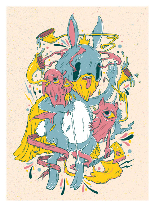 eatsleepdraw:  Take Back the Kingdom by Daniel Mackey Etsy | Tumblr | Society6