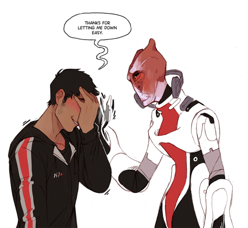 bottleshark:No one wants to know the noise I made when Mordin asked if I was into him. 