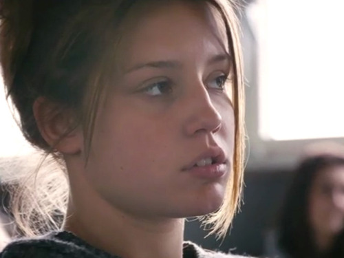 berlinparisnyc - Adèle Exarchopoulos as Adèle / Blue Is the...
