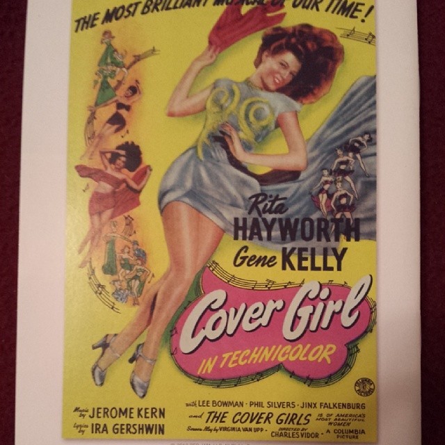 Tonight’s movie - COVER GIRL with #GeneKelly & #RitaHayworth #twilighttime