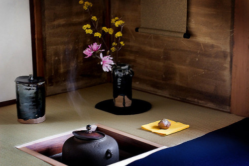 お茶室 *the tea house