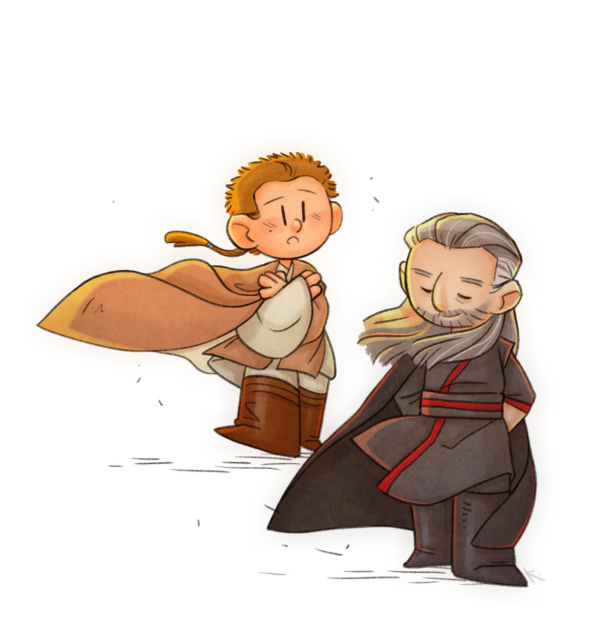 CultureSlate - The long awaited reunion of #QuiGonJinn and #ObiWanKenobi  was an emotional one. 🥲