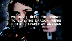 fromthetreetop:  We don’t need the prince to slay the dragon, we’re just as capable