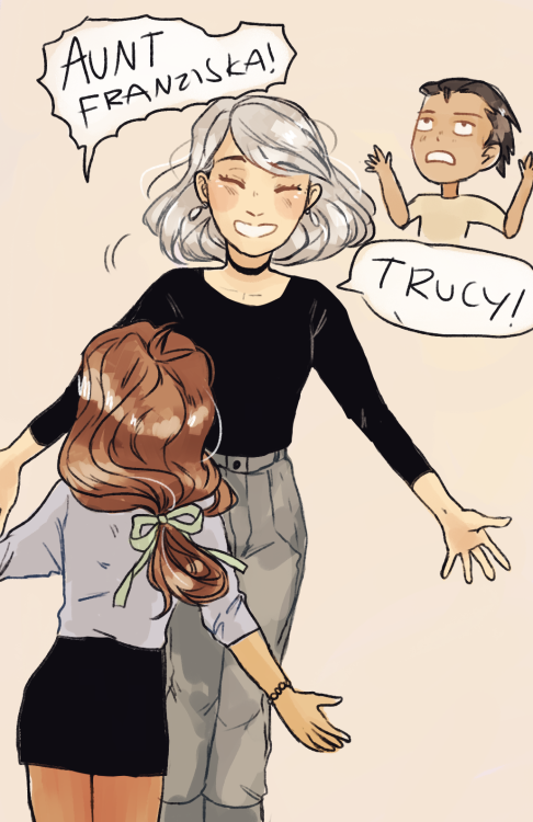 chigasu: aunt franziska is very ideal to me