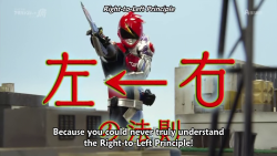 8bitsquirrel:  OK OK SO NOT ONLY IS THIS SHOW POINTING OUT A TROPE IT’S CREDITING ONE OF THE ORIGINS OF TOKUSATSU ITSELF 