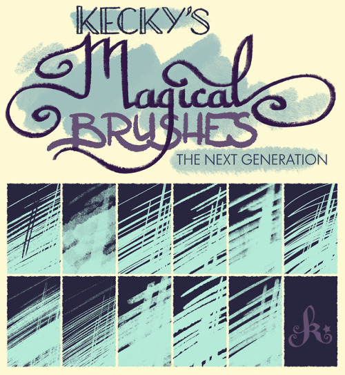 It’s been six years (!!!!!) since I released my original set of magical brushes, and it makes 