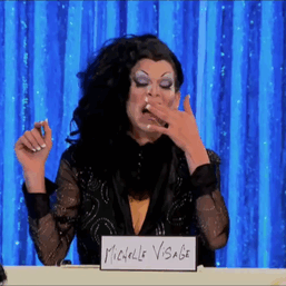 mchuntys:  drag race meme ➡  10 queens3/10 - sharon needles “the difference