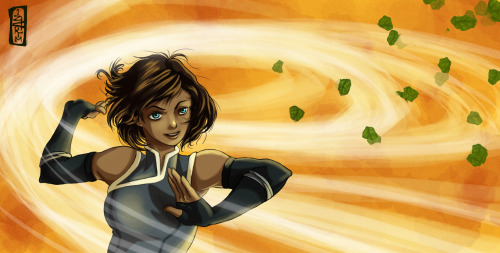 As requested, a happy Korra for secret Santa :) Heavily inspired by dctb's http://dctb.deviantart.co