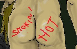 Put "Thwack!" in my inbox and my muse will respond to yours slapping their ass.