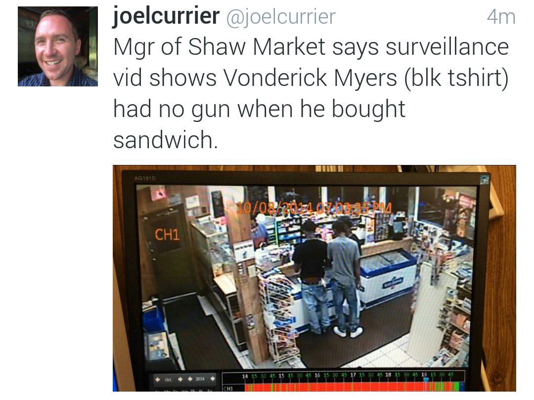 land-of-propaganda:  Breaking news — VonDerrit Myers Jr. was killing yesterday