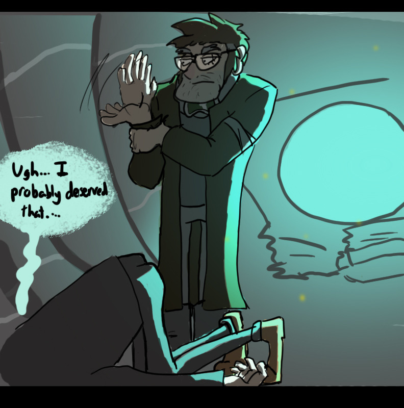 pdqsketch:  Well, at least 30 years of isolation hasn’t messed with his priorities.WOOF.