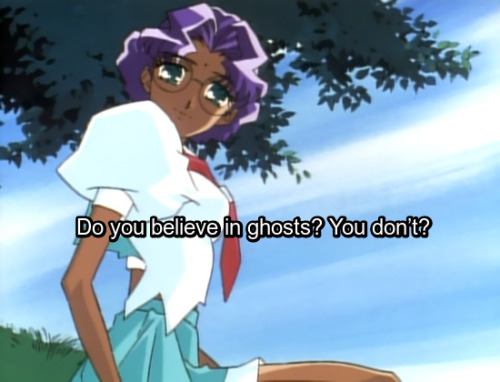 [Image: First image is Anthy in her normal school uniform sitting on a hill. Second image is Anthy i